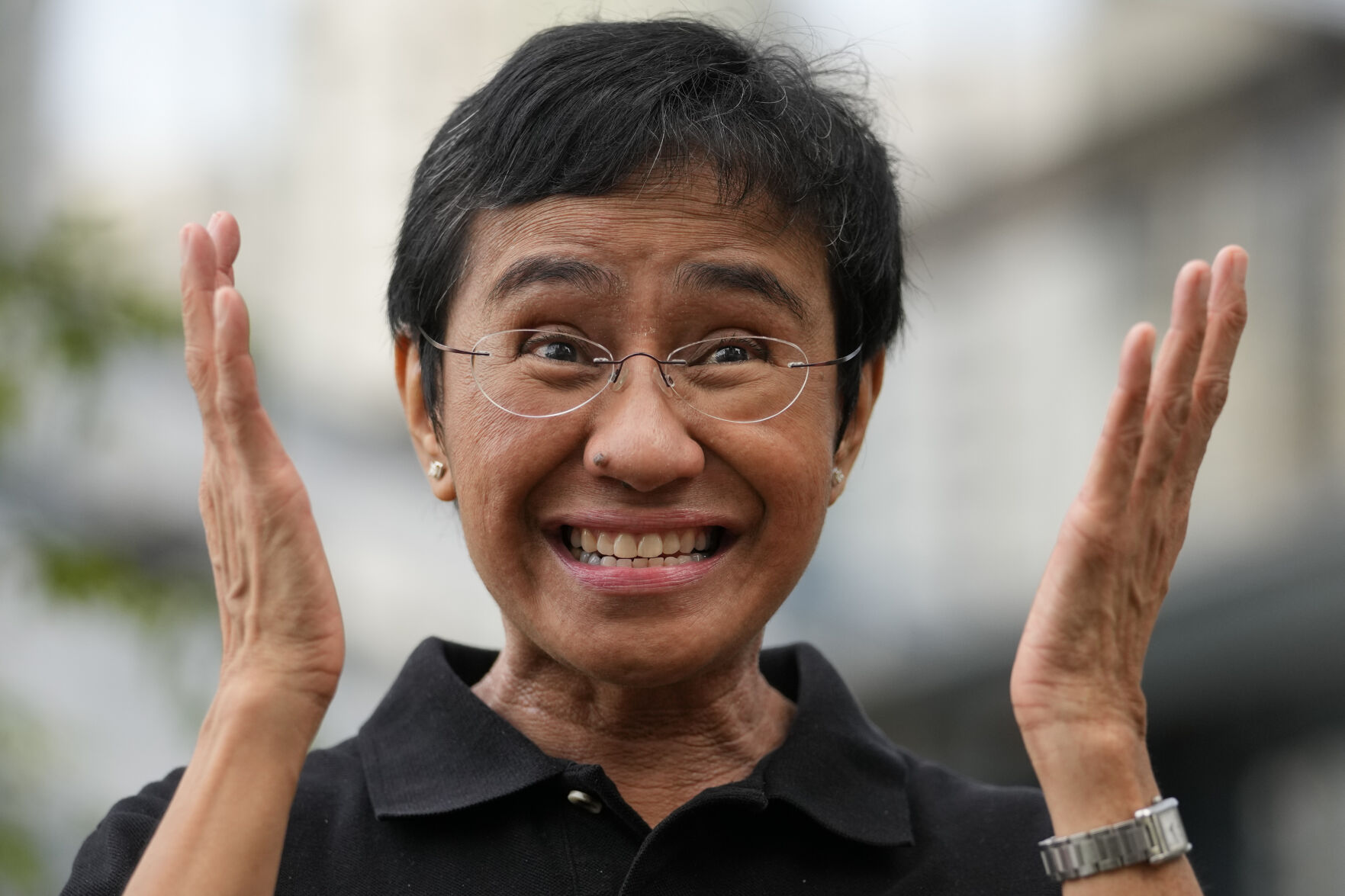 APTOPIX Philippines Nobel Peace Prize